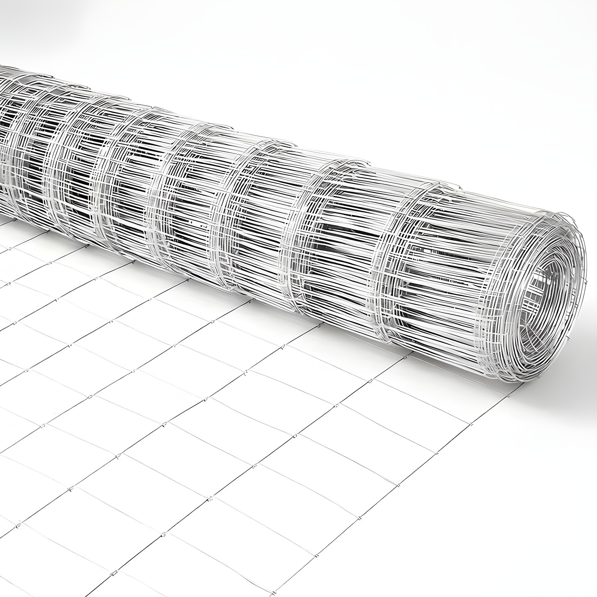 48 in. x 328 ft. 14-Gauge Heavy-Duty Hot-Dip Galvanized Poultry Fencing with High Corrosion Resistance